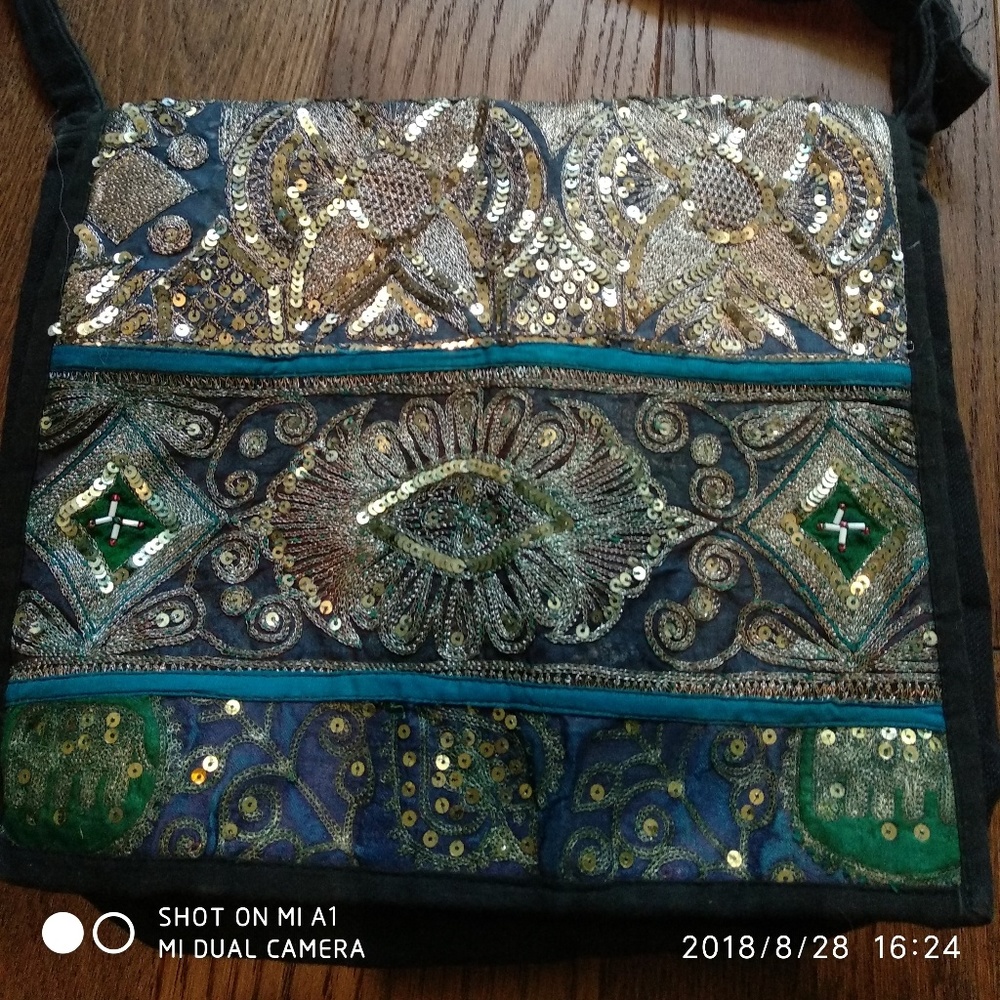 Sequin crossbody
